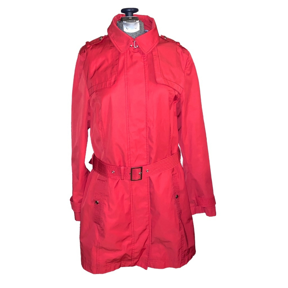 Olsen Europe Red lightweight Trench Coat medium